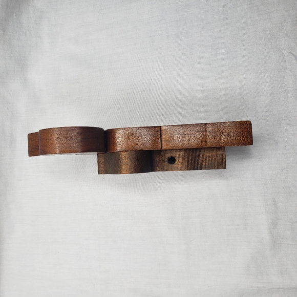 Vintage Pine Handcrafted Ducks Momma and Baby - Picture 6 of 8